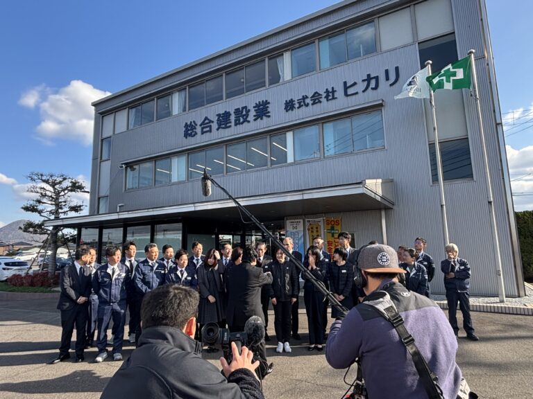 お正月に放送されるCMを撮影しました「地域を支えるすべての方にエールを！」📹